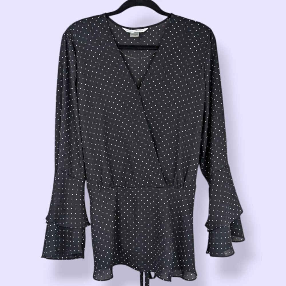 Bianca Nygard Flowy Polka Dot Blouse - Picture 5 of 7